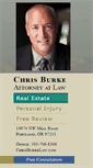 Mobile Screenshot of chrisburkelaw.com